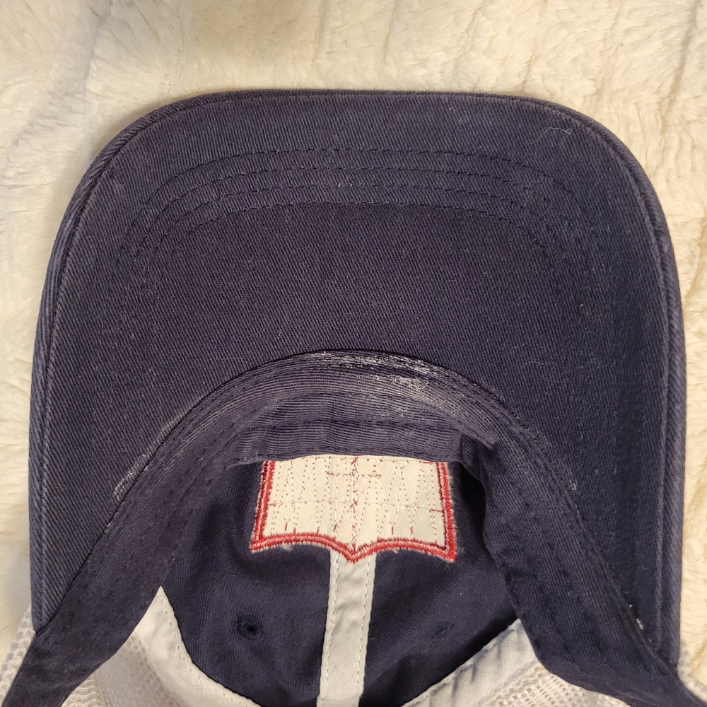 Costa Mud Splattered Blue and White Mesh Hat - Picture 5 of 9